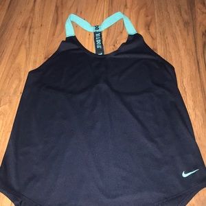 Navy Blue Nike Tank Top